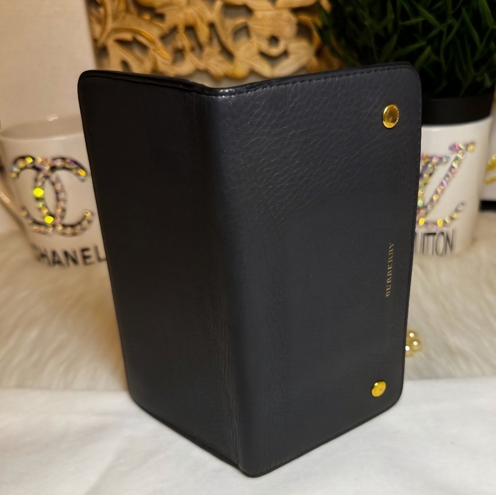 BURBERRY Bi-fold Leather Wallet - Picture 3 of 4